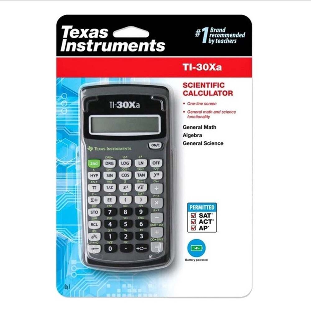 New Texas Instruments TI-30Xa Scientific Calculator Brand
